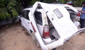Sigue prófugo chofer de accidente en que murieron 13 haitianos indocumentados