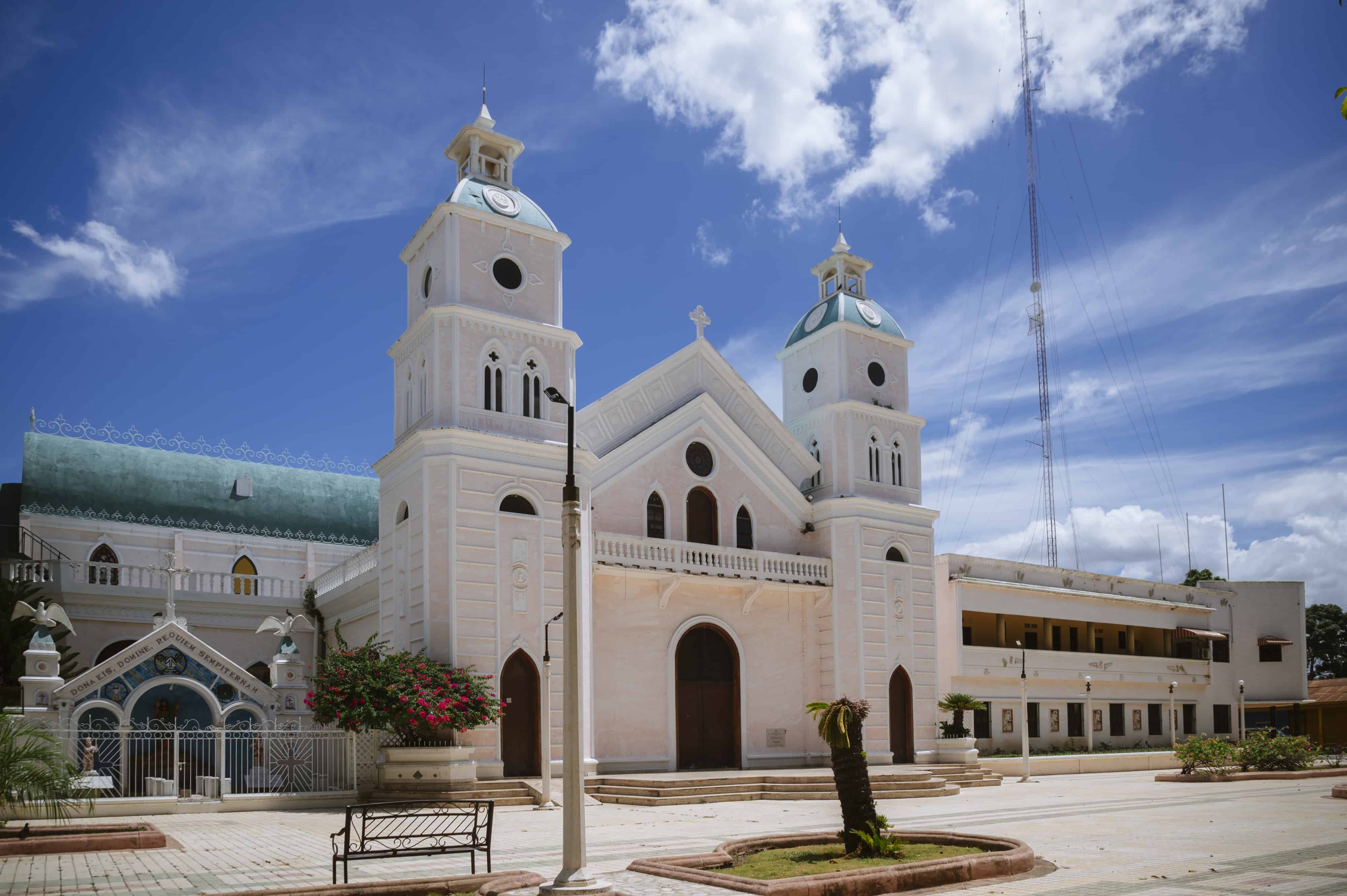 Catedral San Juan Bautista en el municipio San Juan de la Maguana.