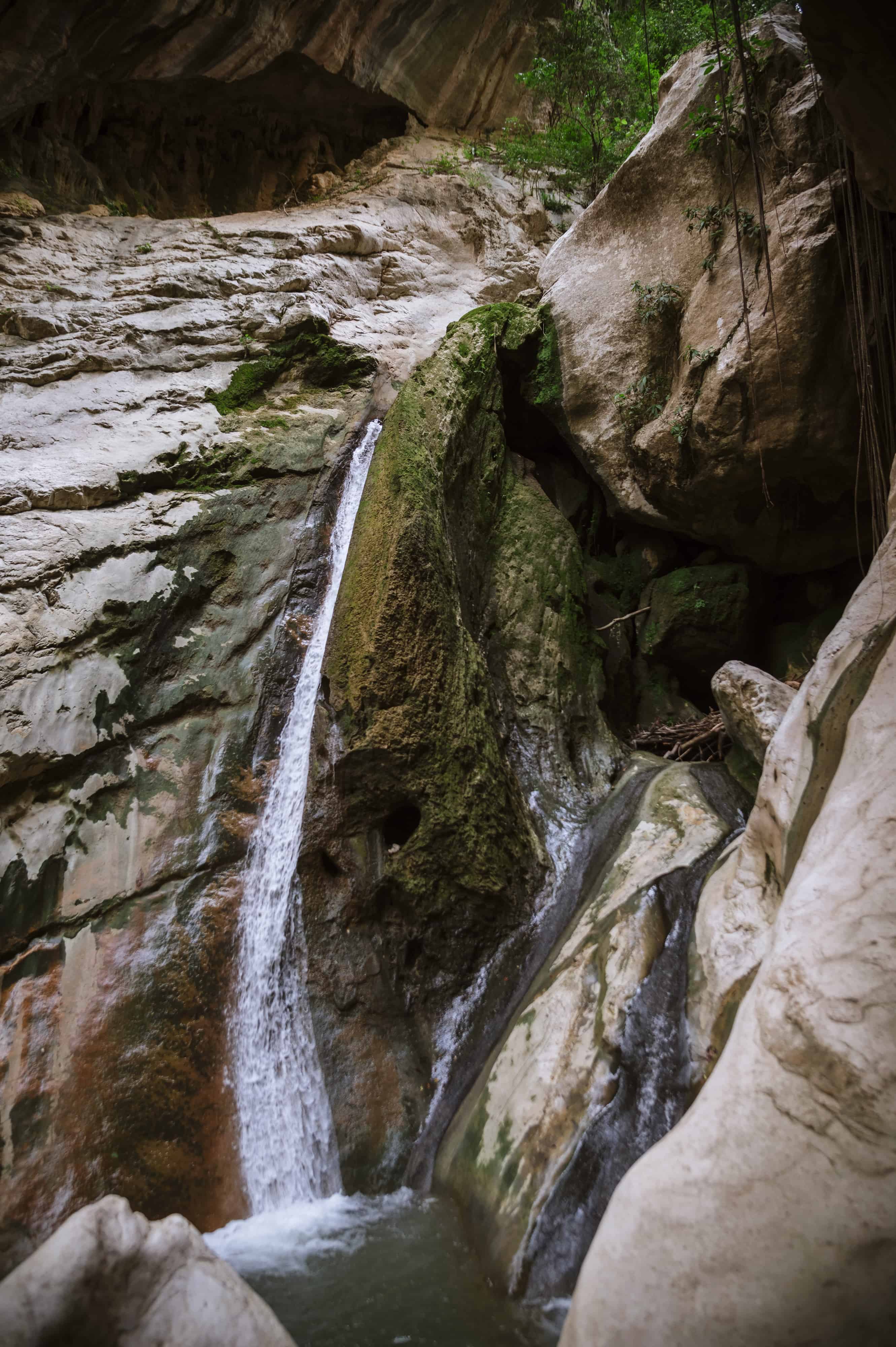 El salto de La Zurza de la Jagua.