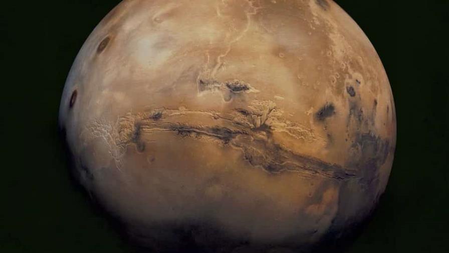Marcas de lodo en el planeta Marte
