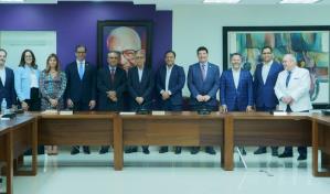 Dirección del PLD se reúne con directores del Conep