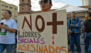 La cifra de líderes sociales asesinados en Colombia llega a 100 en siete meses, según HRW