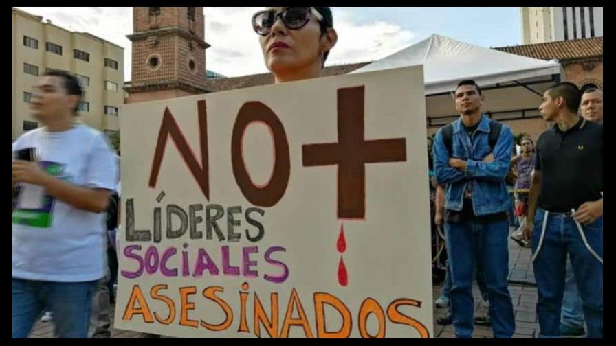 La cifra de líderes sociales asesinados en Colombia llega a 100 en siete meses, según HRW
