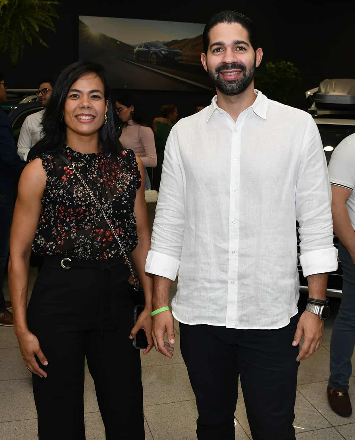 Jenny Haydee Feliz y Miguel Liriano.