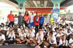 Reinas del Caribe dan clínica voleibol en apoyo al programa De Vuelta al Barrio 