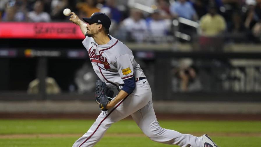 Morton sale indemne pese a 7 boletos; Bravos arrollan a Mets