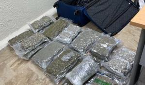 Mujer abandona maleta con 27 paquetes de marihuana en aeropuerto de Punta Cana