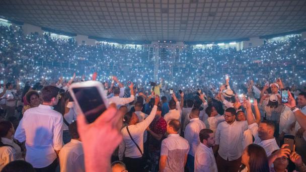 Evento Political Party: Jóvenes apoyan reelección de Abinader
