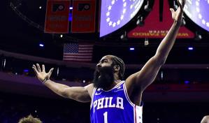James Harden tilda de mentiroso al presidente de los 76ers