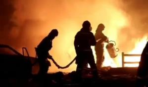 Al menos una treintena de muertos en un inmenso incendio en una gasolinera en Rusia