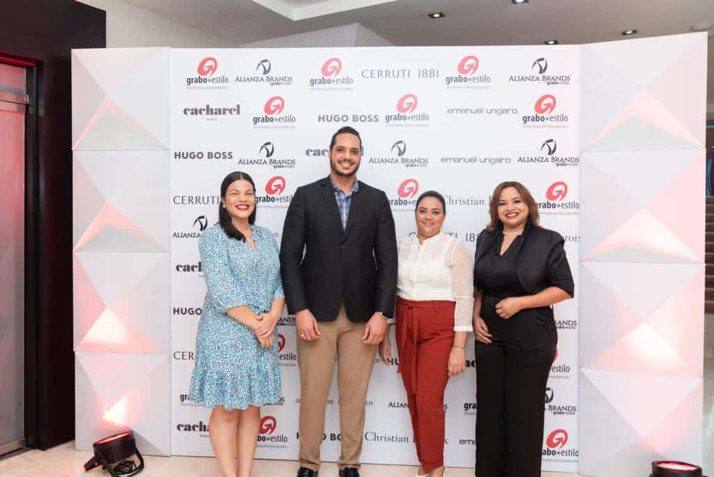 Fernanda Payano, Germán Rodríguez, Lizbeth Guillén y Sugelen Beltré.