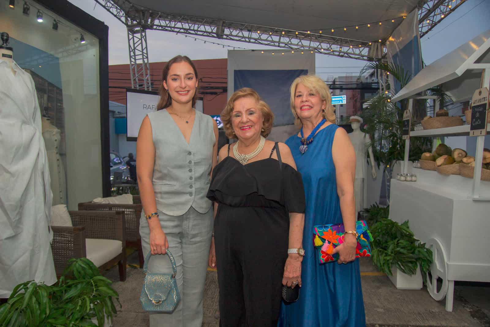 Daniela Leo, Terecita Franco y Julia Vargas.