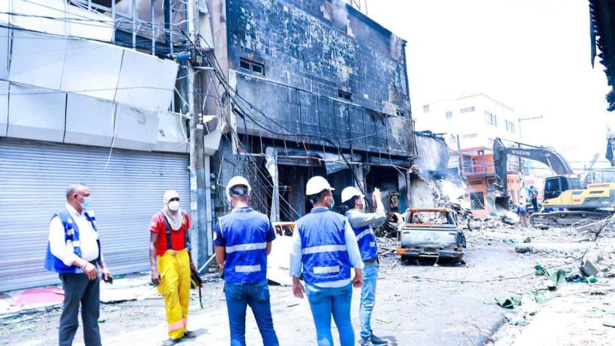 Evalúan edificaciones afectadas por explosión en San Cristóbal