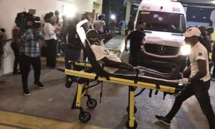 Trasladan al Ney Arias Lora a víctimas de explosión en San Cristóbal