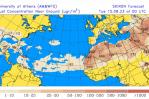 Polvo del Sahara y altas temperaturas este martes sobre República Dominicana