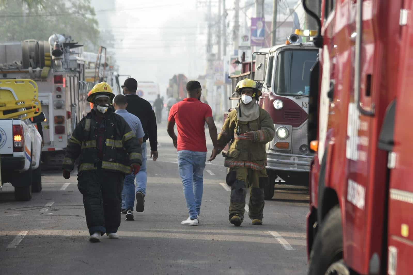 Explosión afecta San Cristóbal.