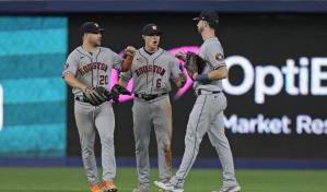 Tucker rompe el empate con jonrón; Astros remontan y superan a Marlins