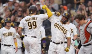 Sánchez castiga con grand slam a un inconsistente Flaherty; Padres vencen a Orioles 10-3