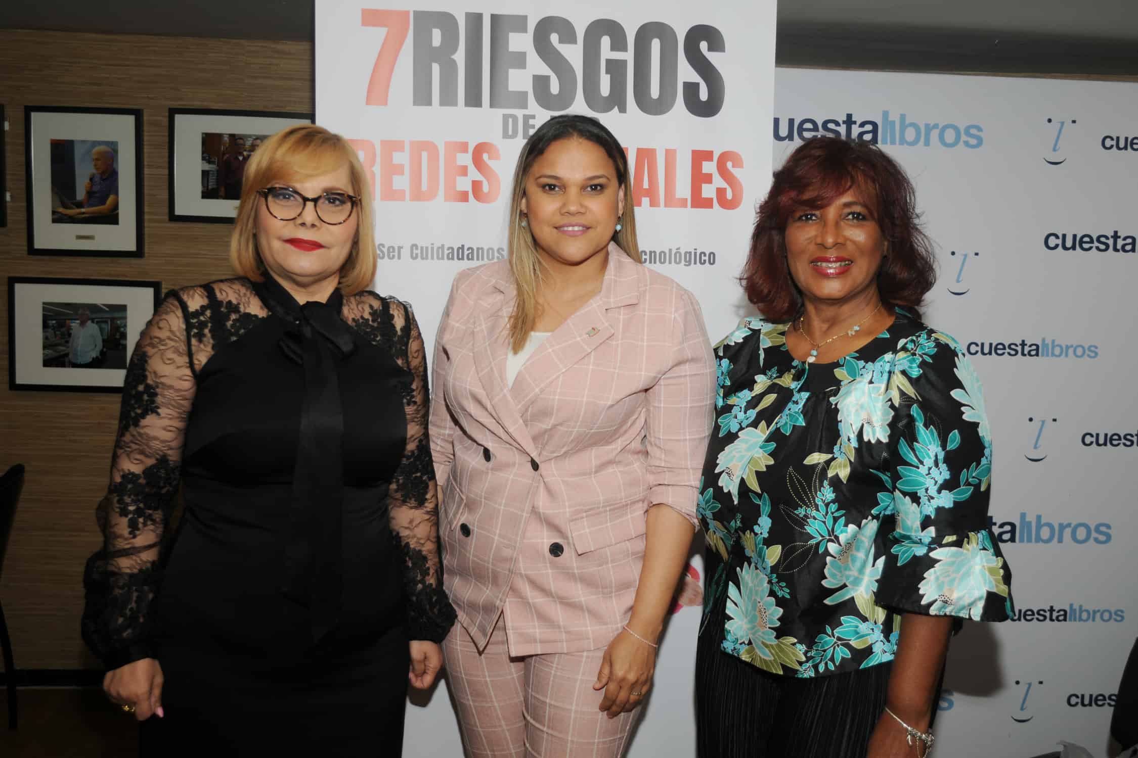 Rommy Grullon, Priska Reyes y Nurys Veras.