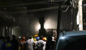 COE espera que el Inacif cuantifique los nuevos cadáveres hallados en explosión San Cristóbal