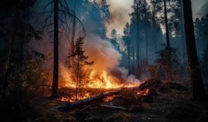 Un incendio provoca evacuaciones en una zona rural del norte de California