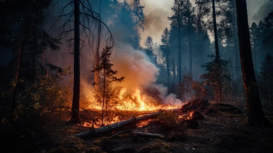 Un incendio provoca evacuaciones en una zona rural del norte de California