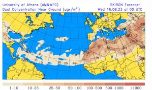 Sensación térmica de 42 °C y polvo del Sahara inciden este miércoles Día de la Restauración