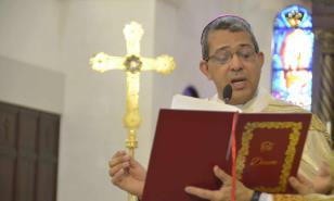 Obispo dedica un minuto de oración y silencio a víctimas de explosión en San Cristóbal