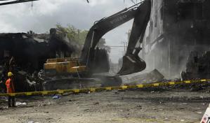 Realizan última búsqueda de cadáveres tras explosión en San Cristóbal