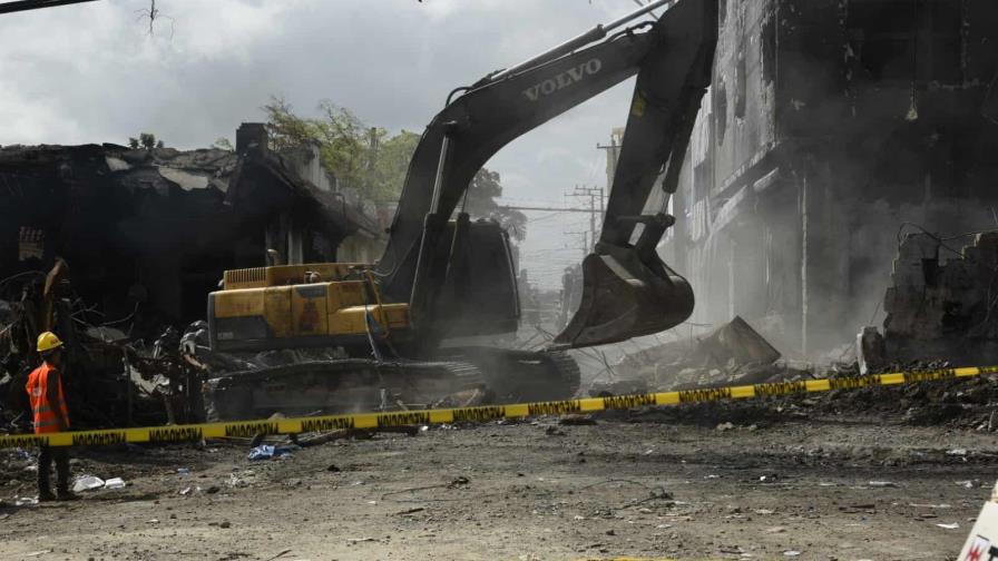 Realizan última búsqueda de cadáveres tras explosión en San Cristóbal