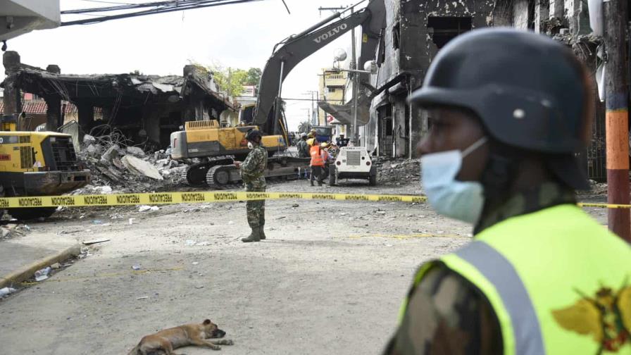 Evalúan edificaciones en área de explosión en San Cristóbal
