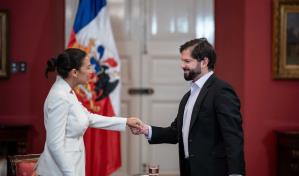 Boric se reúne con congresistas de EEUU encabezados por Alexandria Ocasio-Cortez