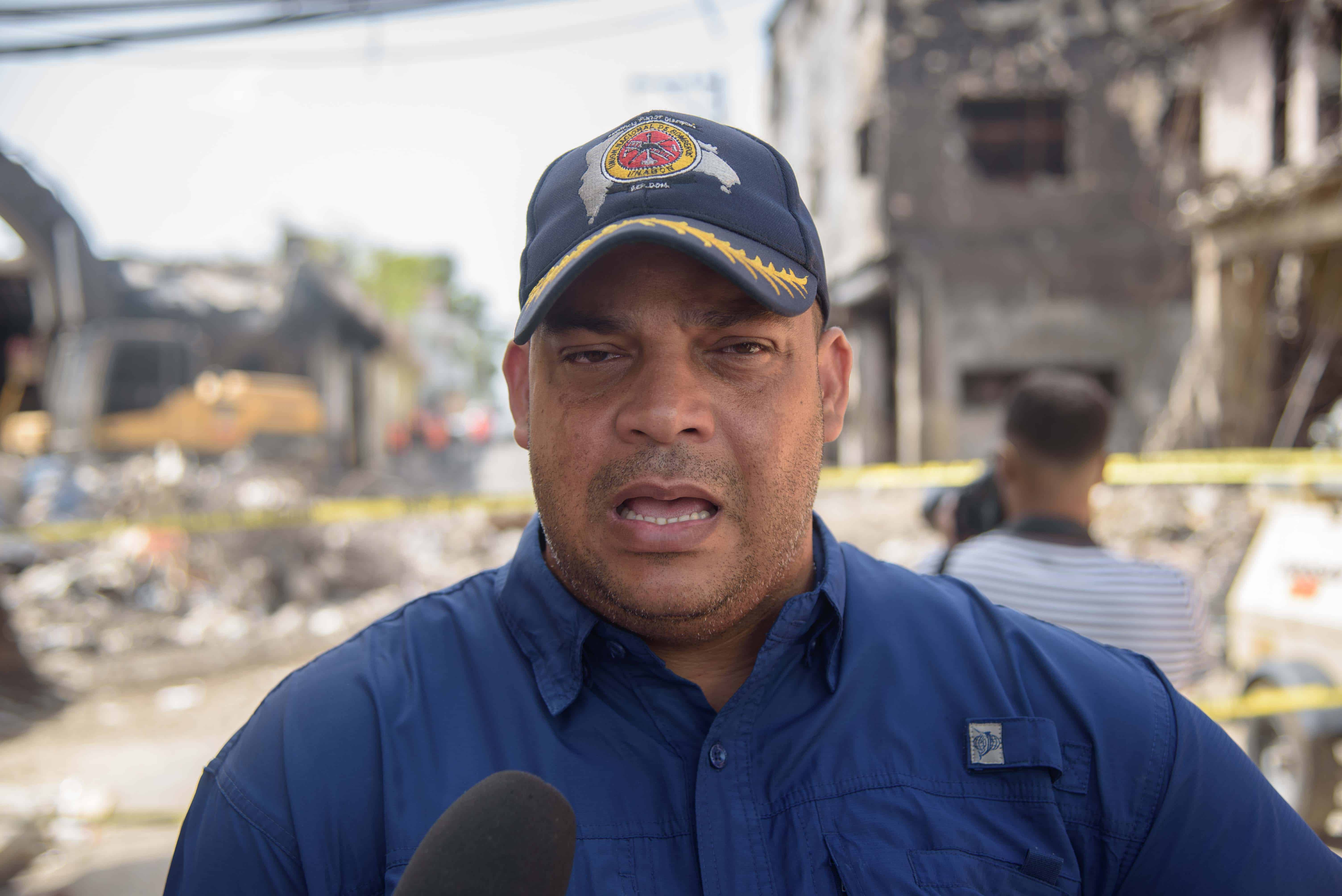  Ceranthoni Peñaló Tamárez, intendente de Los Bomberos de San Cristóbal