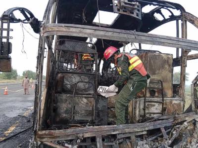 18 muertos y 13 heridos en un accidente en Pakistán