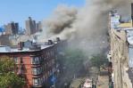 Incendio afecta edificios en Brooklyn; hay 10 bomberos heridos