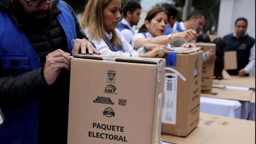 Participación en elecciones de Ecuador es del 45.41 %, similar a otros comicios
