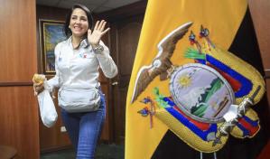 Luisa González y Daniel Noboa toman ventaja en la carrera presidencial en Ecuador, con 10 % escrutado