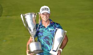 Con récord de campo, Hovland gana el BMW Championship