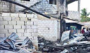 Incendio destruye varias viviendas en San Pedro de Macorís
