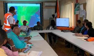 Autoridades coordinan acciones preventivas en El Seibo ante posible paso de tormenta Franklin