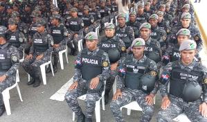 Policía Nacional dispone de sus agentes para brindar asistencia por tormenta tropical Franklin