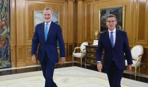 Felipe VI propone a Alberto Núñez Feijóo como candidato a presidente del Gobierno español