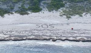 Rescatan a un hombre que pasó tres días varado en una isla de Bahamas