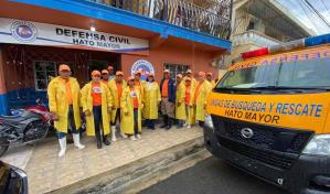 Autoridades de Hato Mayor realizan recorrido por zonas vulnerables ante paso tormenta Franklin