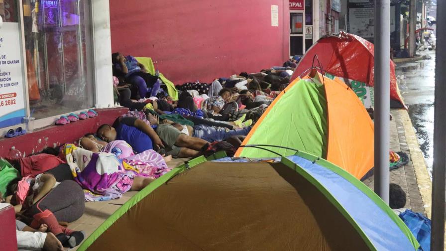 Más de 5,000 migrantes piden su registro fiscal en la frontera sur de México