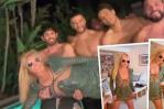 Britney Spears celebra su divorcio en una fiesta con un grupo de hombres sin camisa