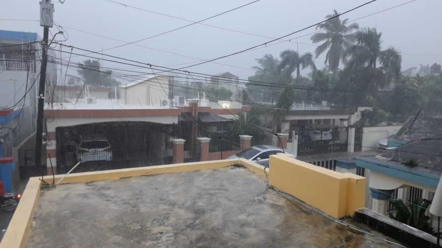 Se intensifican las lluvias por tormenta Franklin en Higüey, provincia La Altagracia