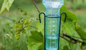 ¿Cómo se determina la cantidad de lluvia?