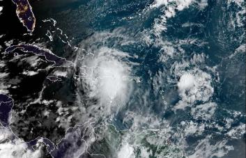 Onamet: tormenta Franklin incidirá sobre RD a partir de la mañana del miércoles