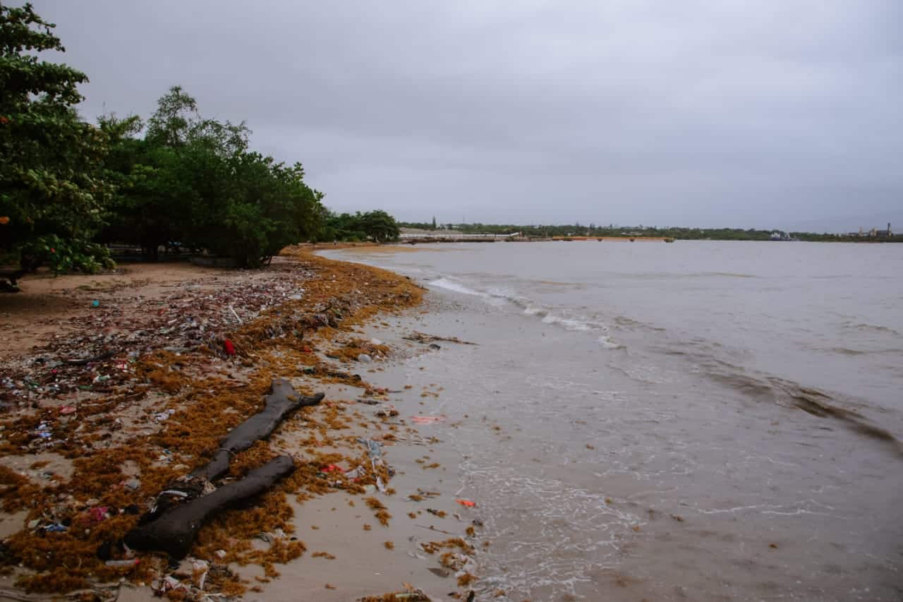 Efectos de tormenta Franklin. 